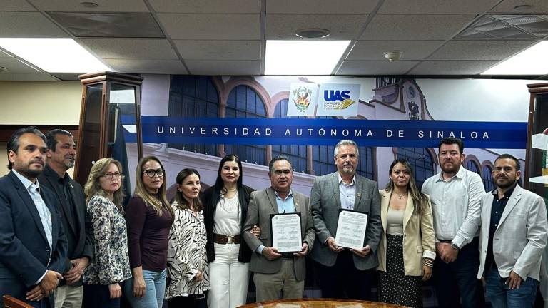 La UAS y Conagua firmaron un convenio de colaboración.