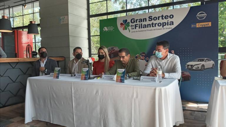 La Junta de Asistencia Privada de Sinaloa realiza el Gran Sorteo de la Filantropía.