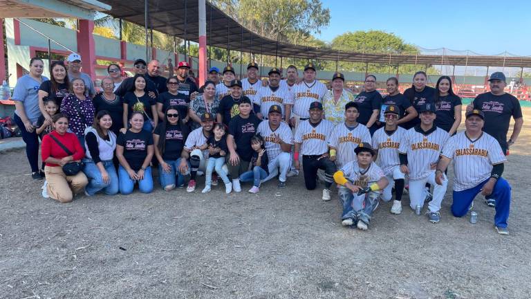 Familia Salas Sarabia-Química Las Brisas se lleva la victoria.