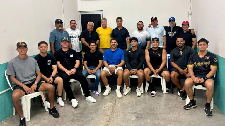 Listo el timón de Mazatlán rumbo al Campeonato Estatal de Beisbol.