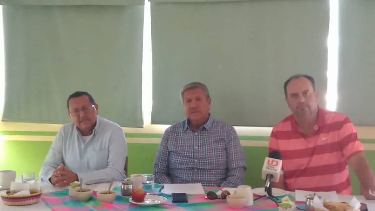 Jorge Pagola, José Ángel Miramontes Cordero y Jesús “Katuy” Inda presentan los eventos.