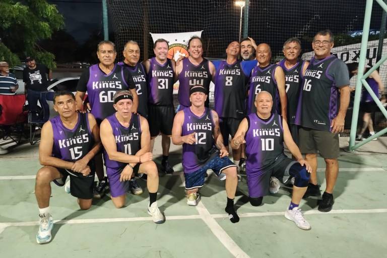 Con emocionantes finales baja el telón Liga Maxibásquet