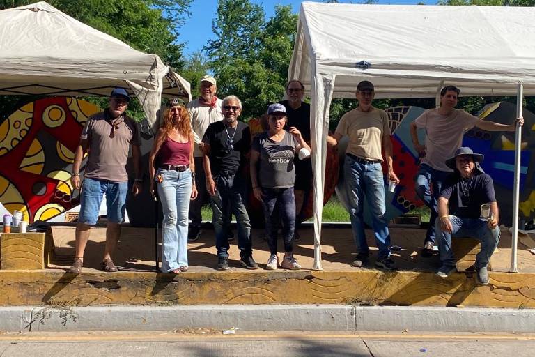 Dan nueva imagen a la escultura Nahuepula, de Alejandro Mojica