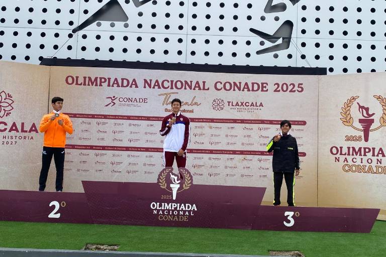¡Lanzamiento de bronce! Mazatleco Gerardo Rodríguez destaca en la Olimpiada Nacional