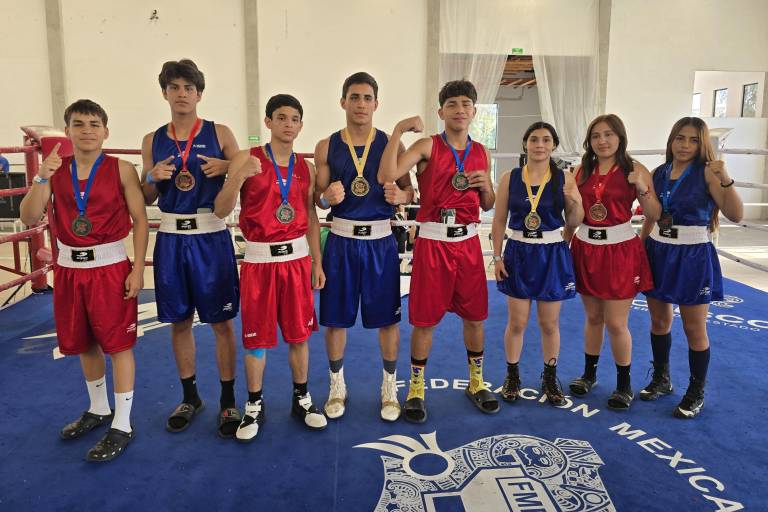 Cosechan mazatlecos medallas de oro, plata y bronce en el Festival Olímpico de Boxeo