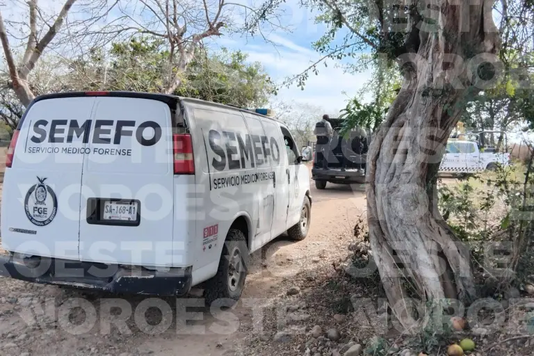 Personal del Semefo llega a la zona de El Verde, en Concordia, donde hay una supuesta fosa clandestina.