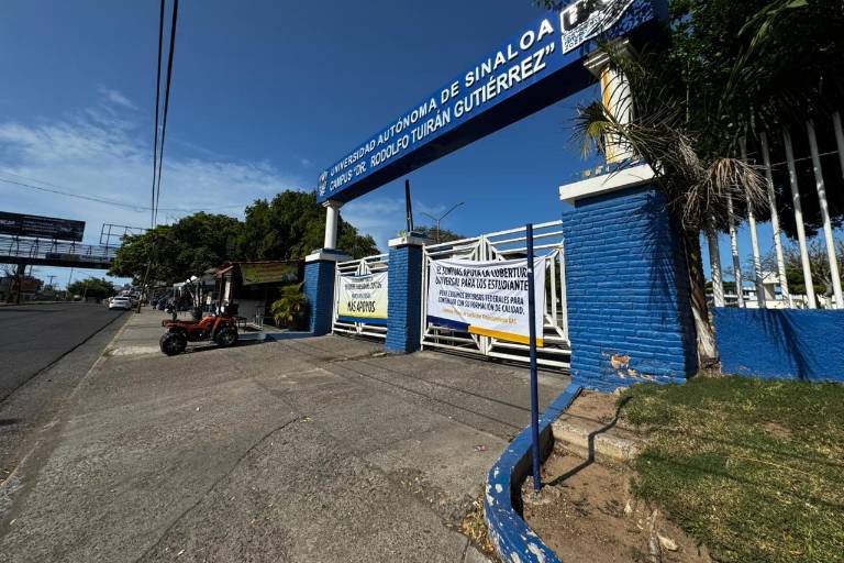 Protesta de la UAS en las unidades académicas de Mazatlán.