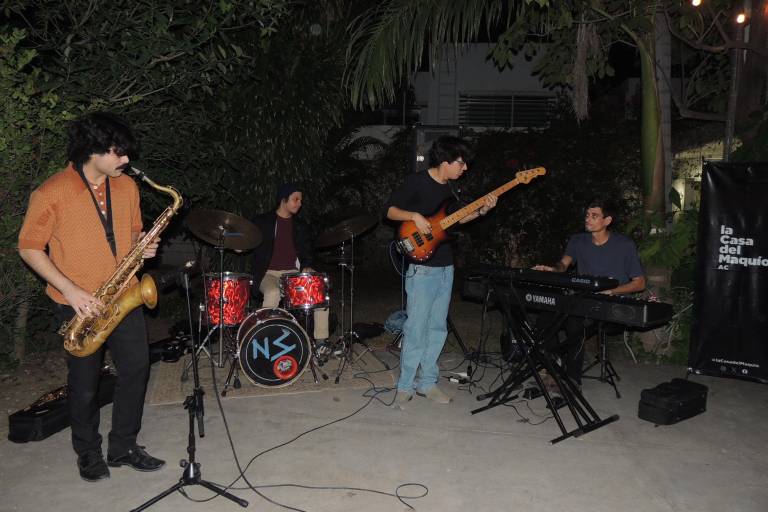 Vibran al ritmo del Jazz en La Casa del Maquío