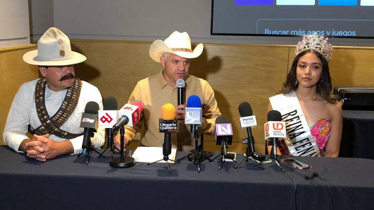 El director de Ferias, Espectáculos y Paseos Turísticos de Durango, Lauro Arce, prevé que se registren hasta 900 mil asistentes en la Feria Nacional Francisco Villa 2023.