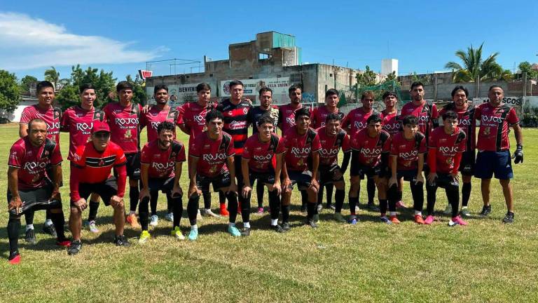 Los Rojos de Villa Unión igualaron en casa 1-1 frente a Mazatlán FM - Chonitos.