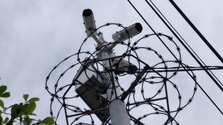 Otra vez dañan cámaras de seguridad en Culiacán