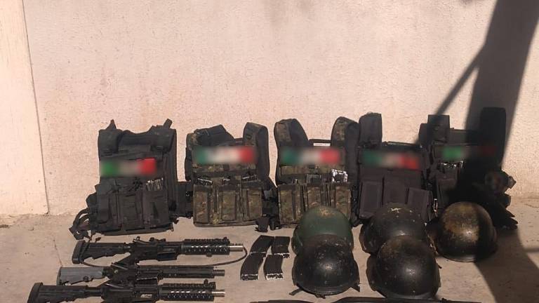 Guardia Nacional y Ejército liberan a persona secuestrada y aseguran armamento