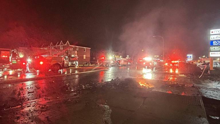 La ambulancia aérea que transportaba a cuatro tripulantes y dos pasajeros.