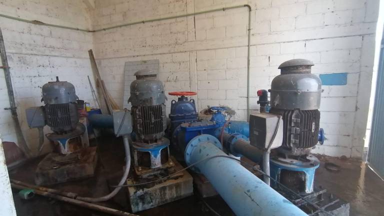 Equipo de rebombeo de los acueductos de Escuinapa y Teacapán.