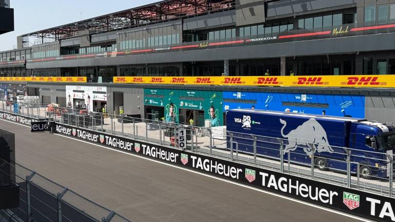 El Madring está listo para albergar el Gran Premio de España.