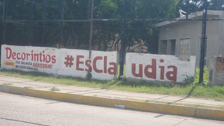#EsClaudia es el hashtag que se lee en las muestras de apoyo por parte de un sector que ve a Claudia Sheinbaum como posible sucesora de Andrés Manuel López Obrador.