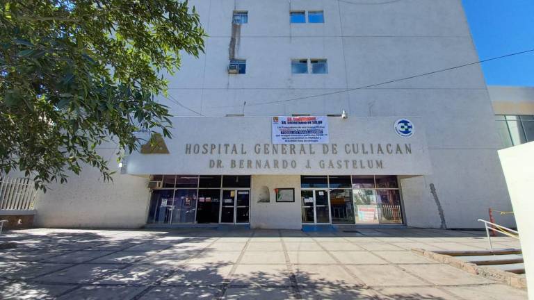 El Hospital General de Culiacán tiene solo el 60% de abasto de medicamentos
