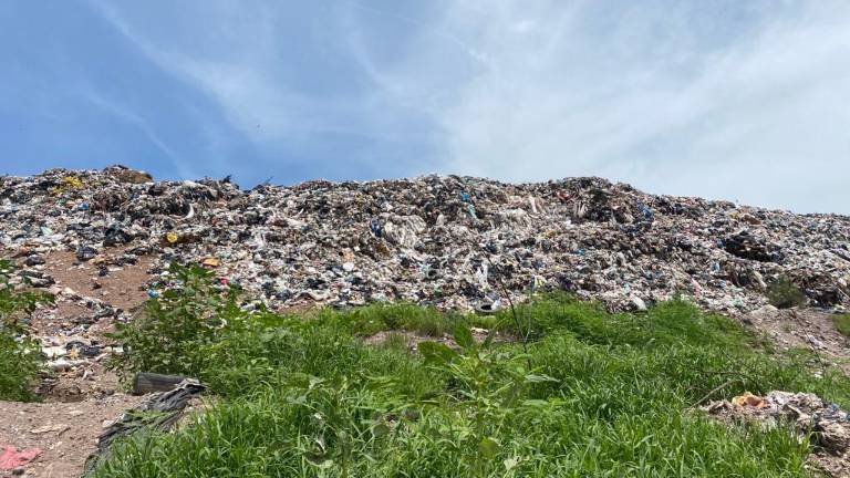 En el basurón municipal de Culiacán familias buscan la manera de subsistir.
