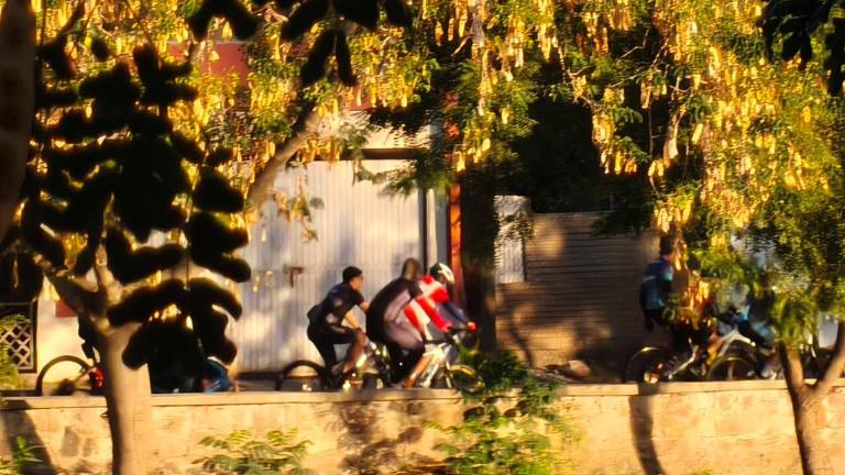 La ruta de 40 kilómetros incluyó paradas en Cacalotán, El Recodo y La Hacienda del Tamarindo.