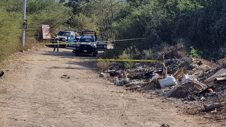 El hallazgo ocurrió en un camino de terracería que comunica con El Barrio.