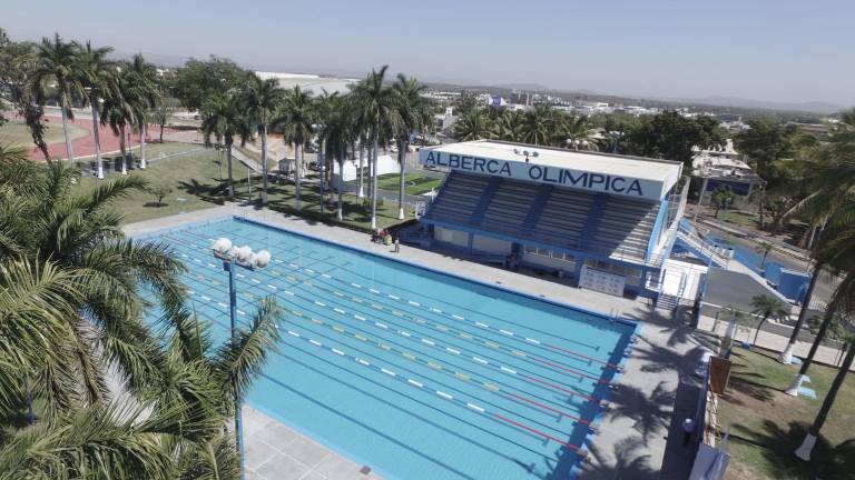 La alberca olímpica tuvo una significativa remodelación.