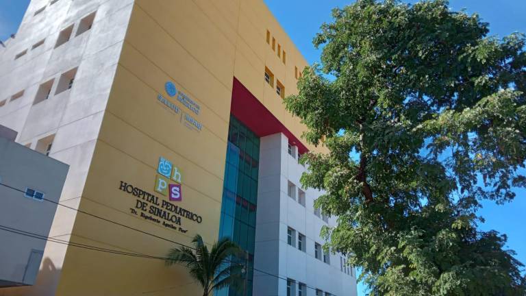 El Hospital Pediátrico de Sinaloa terminará el año funcionando a medias