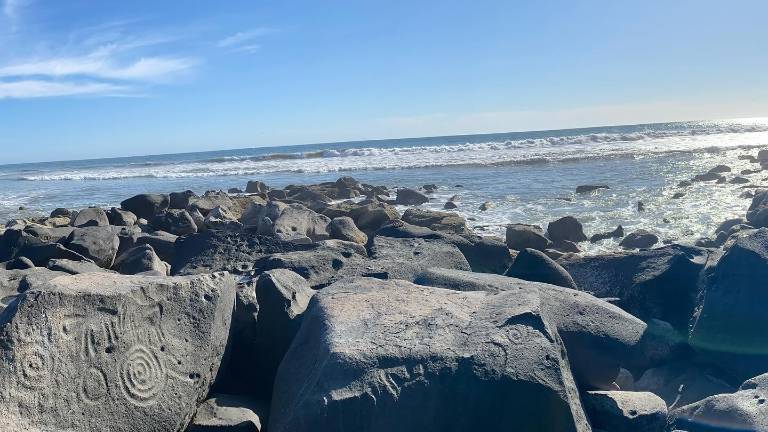 Las Labradas es uno de los sitios arqueológicos más importantes del estado