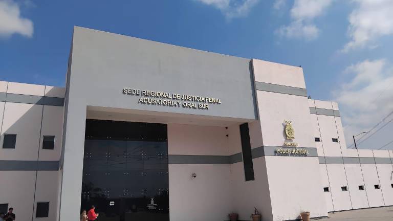 Sede Regional de Justicia Penal en Mazatlán, en donde compareció José Manuel “N”, presunto feminicida de Rubí Patricia.
