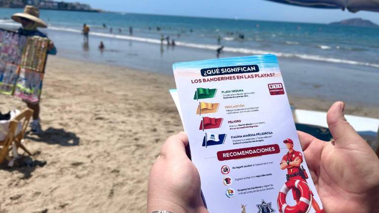 Campaña de prevención de la Secretaría de Seguridad Pública de Mazatlán.