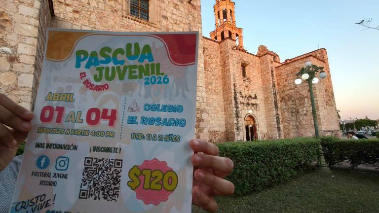 Invitan a participar en la Pascua Juvenil en Rosario.