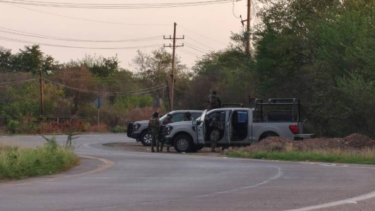 El operativo movilizó a elementos federales y estatales en las sindicaturas de Agua Verde y Chametla, en Rosario.