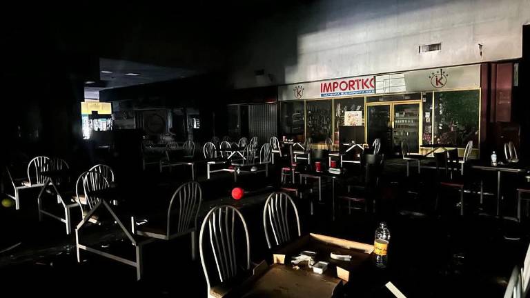 La semana pasada una plaza comercial de Los Mochis se incendió.