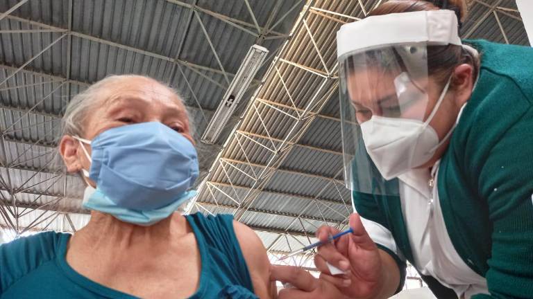 Vacunación de adultos mayores.