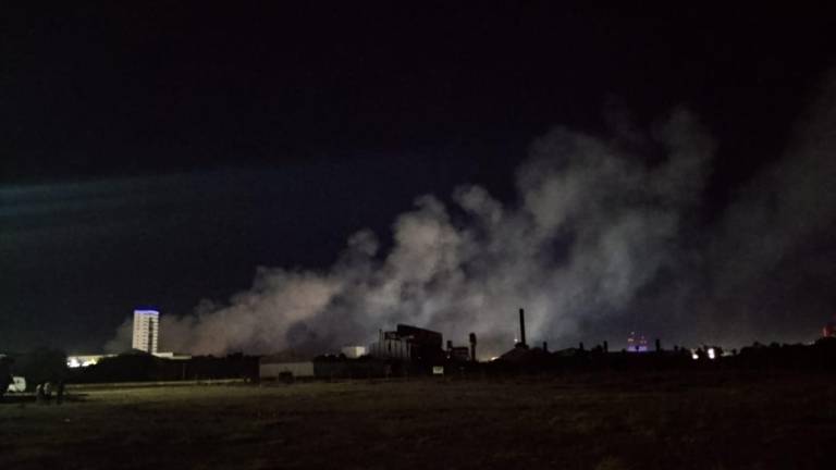 El incendio en Plaza Fiesta Las Palmas se encuentra controlado en un 95 por ciento, de acuerdo a Yeraldine Bonilla.