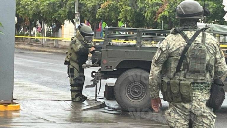 Militares retiraron dos explosivos caseros tras el ataque e incendio de una vivienda en Canaco.