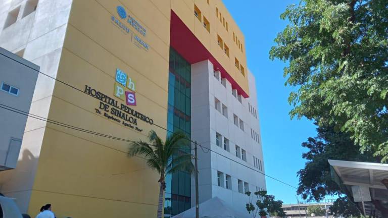 Instalaciones del Hospital Pediátrico de Sinaloa.
