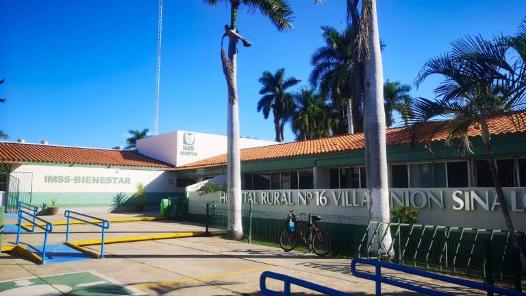 En el hospital del IMSS Villa Unión reportan que no han tenido casos de personas intoxicadas por fentanilo.