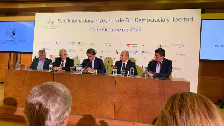 Ernesto Zedillo y Felipe Calderón participaron la semana en el Foro Internacional “20 años de FIL: Democracia y Libertad”.