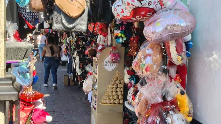 Destacan que las ventas que se tuvieron fueron principalmente en tazas o peluches económicos.