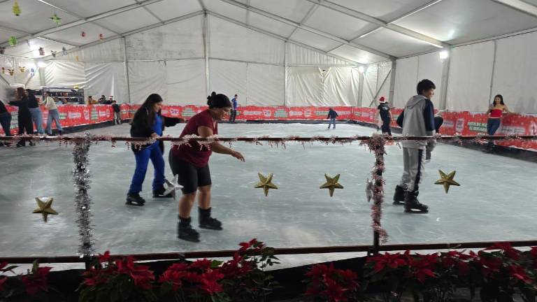 En Rosario esperan que la pista de hielo atraiga a familias de comunidades vecinas.