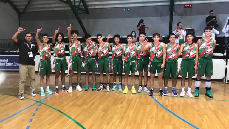 Basquetbolistas sinaloenses son campeones con México en los Juegos Mundiales Escolares U15