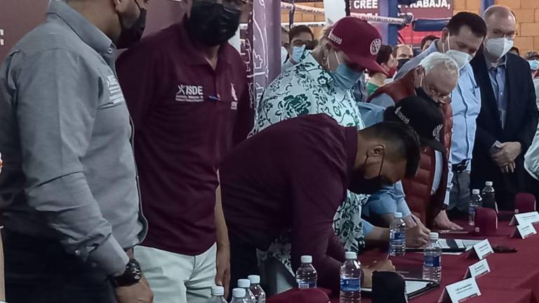 Firmaron un convenio de colaboración para la atención prioritaria de deportistas y entrenadores