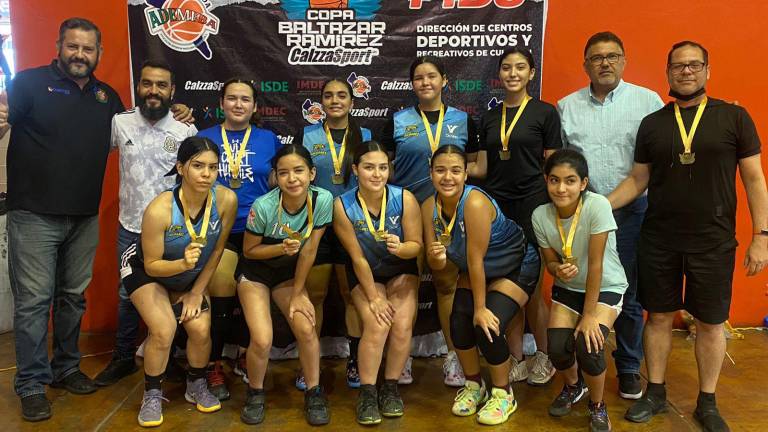 El representativo del Colegio Del Valle se quedó con el campeonato juvenil femenil.