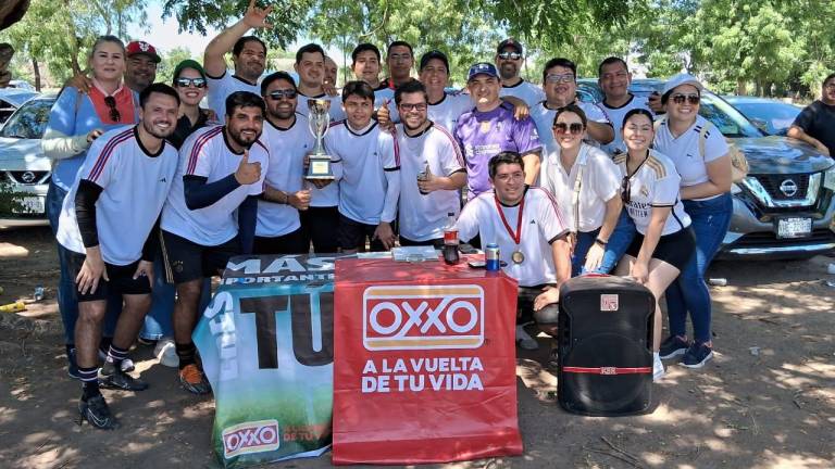 Con éxito se llevó a cabo el Primer Torneo de Futbol Interplazas Oxxo Sinaloa.