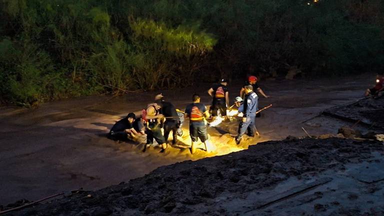 Cuerpos de rescate localizaron los cuerpos de los tres adolescentes tras desplegar un operativo de búsqueda en el arroyo El Zopilote.