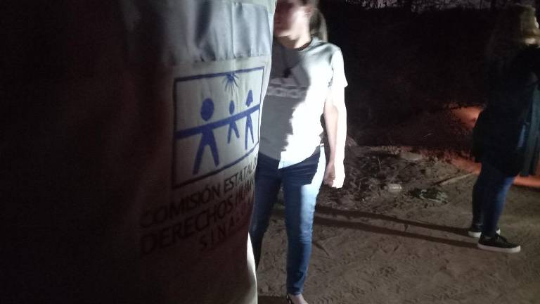 A Jesús María personal de la CEDH acudió a ver cómo estaba la población tras la jornada de violencia.