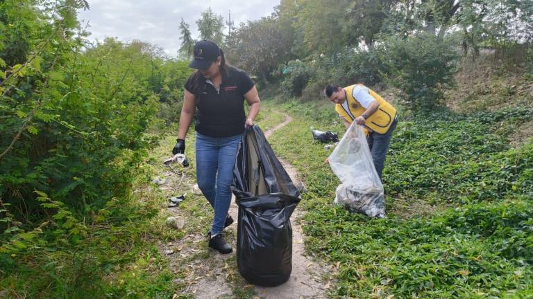 Jornada de limpieza y conservación en el arroyo Juana Gómez.