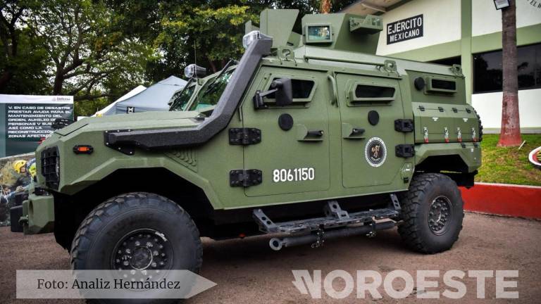 El Ocelotl es un vehículo militar que se ha visto en recorridos preventivos en Culiacán.
