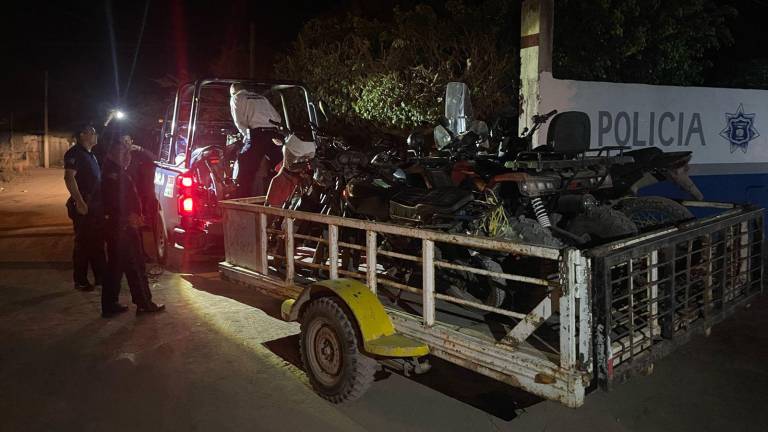 Montan operativo contra motociclistas en Escuinapa que hacen acrobacias