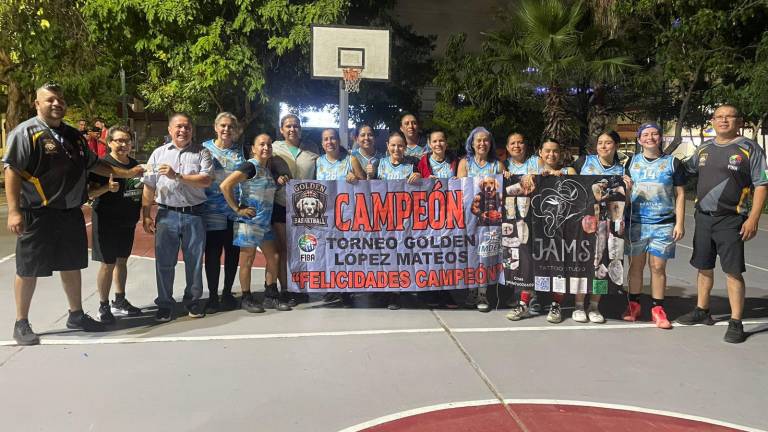 En un partido vibrante y lleno de dramatismo, Sonido Foxy se consagró campeón de la rama femenil del Torneo de Baloncesto Golden.